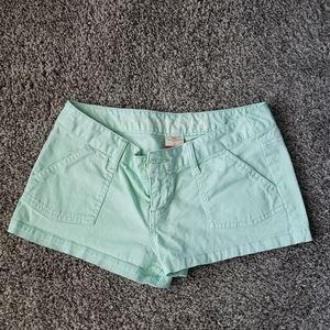 🌵Mint Cotton Shorts